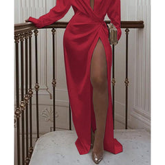 Solid twisted design shirt dress