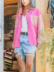 Turn-down Collar Long Sleeves Chic Cardigans Commuting Female Outerwear Coat