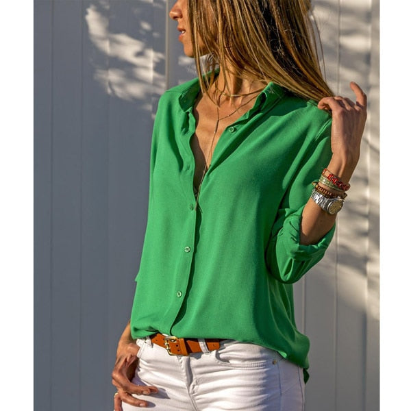 Casual Long Sleeve Elegant Shirt