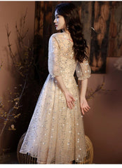 New Stylish O-Neck Summer Evening Dress