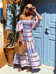 Casual Elegant Beach Party Robe Femme Boho Dress