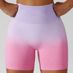 Summer Seamless Butt Lift Leggings Sports Short