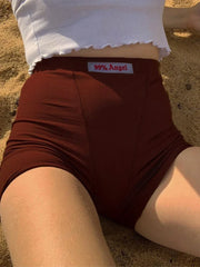 Summer Letter Embroidery Biker Ribber Knit Black High Waist Casual Streetwear Short