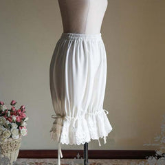 Lace Short Pants Casual Loose Elastic Wasit Shorts