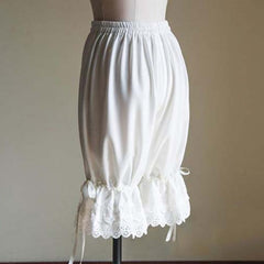 Lace Short Pants Casual Loose Elastic Wasit Shorts