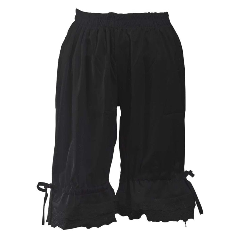 Lace Short Pants Casual Loose Elastic Wasit Shorts