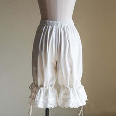 Lace Short Pants Casual Loose Elastic Wasit Shorts