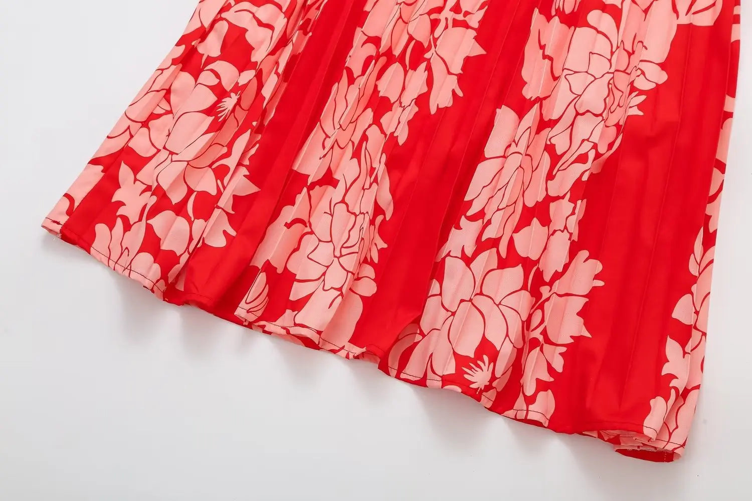 FashionSierra-Off Shoulder Backless Strap Vintage Ethnic Chiffon Floral Print Beach Wear Boho Dress