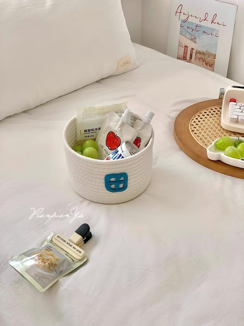 Kawaii House-Shaped Storage Basket