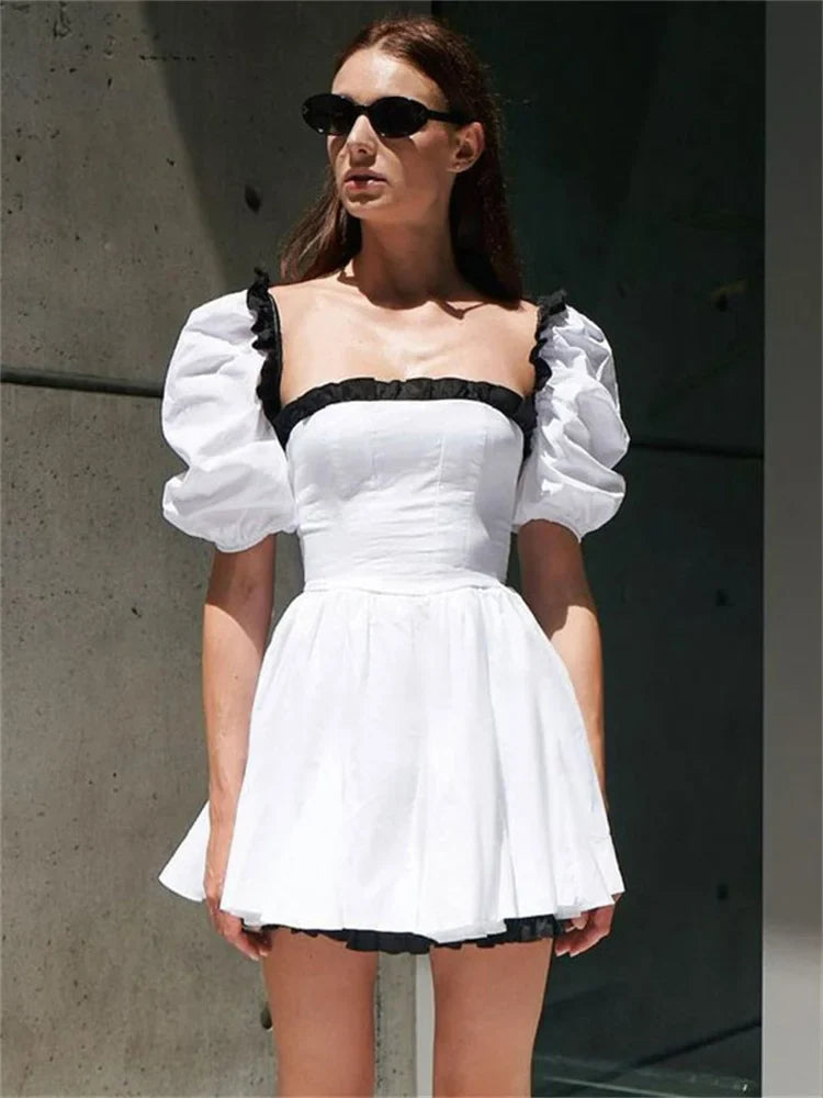 Stripe Knitted Backless Bodycon Bandage Contrast Color Spaghetti Strap Long Beach Summer New Casual Dress