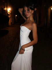 Bodycon Elegant Long Off Shoulder Backless Nightclub Sexy Spring Summer Maxi Dress