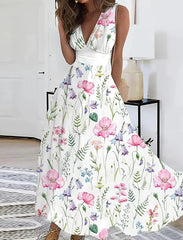 Sexy Long Party Robe Casual Sundress Vestidos Boho Dress