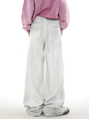 Vintage Loose Wide Leg Streetwear Denim Jeans