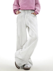 Vintage Loose Wide Leg Streetwear Denim Jeans