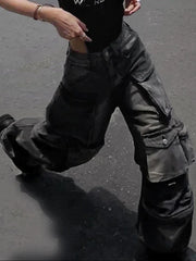 Multi-pocket High-street Cargo Pants Y2K Pants