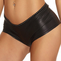 Mini Sexy High Quality Fashion Black Low Waist Shorts