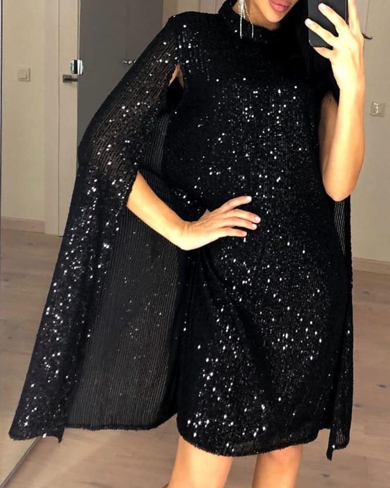Short Sequined Dress