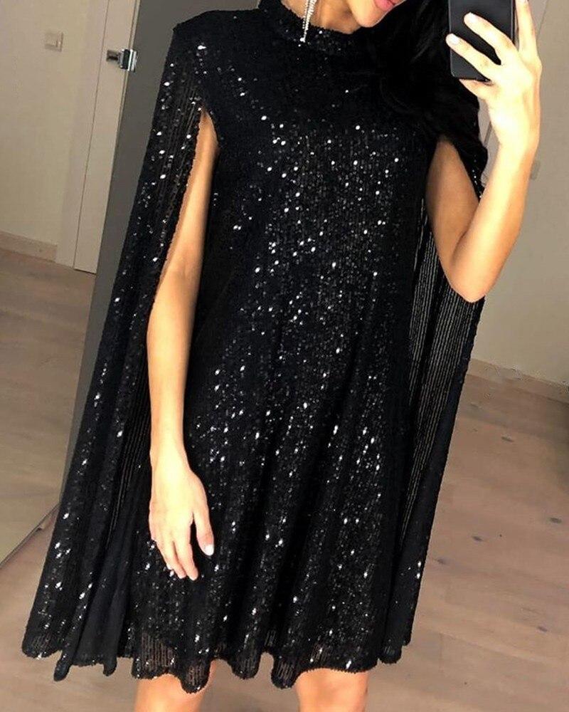 Short Sequined Dress