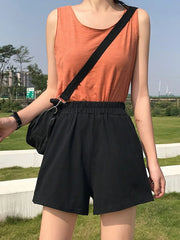 Summer Fashion NEW Casual Clothes Solid color egan Hip hop punk Pocket dropshipping harajuku Vintage Short