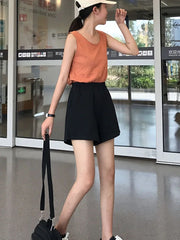 Summer Fashion NEW Casual Clothes Solid color egan Hip hop punk Pocket dropshipping harajuku Vintage Short