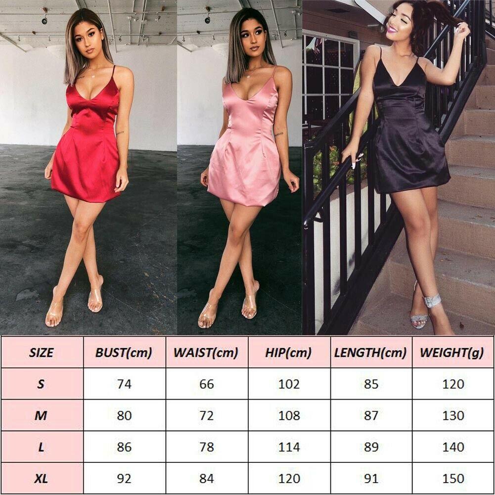 Sleeveless Solid Mini Dress Fashion Ladies Strappy V-Neck Summer Holiday Beach Casual Slim Dress Sundress New