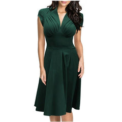 Stretch High Waist Elegant Dress Ladies Evening Party Formal Work Business Office Bodycon Midi Dress