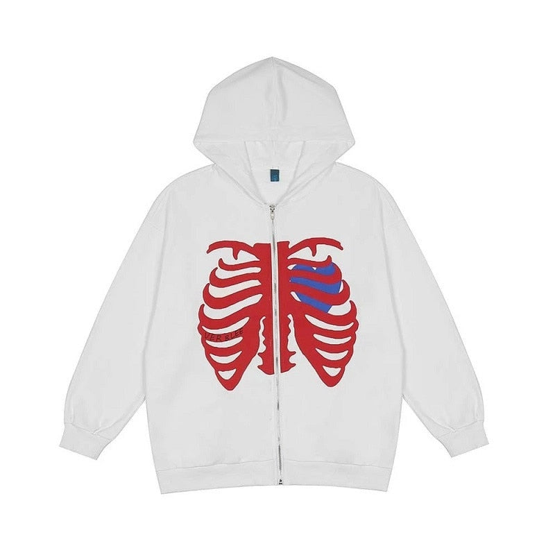 Vintage Angel Print Hoodies