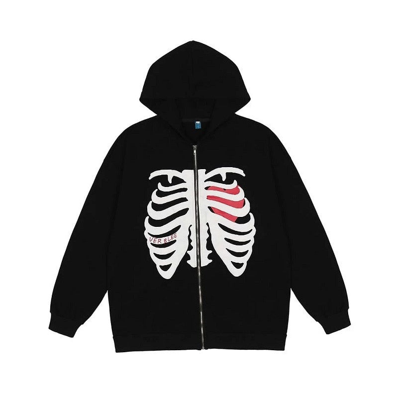 Vintage Angel Print Hoodies