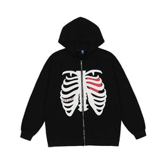 Vintage Angel Print Hoodies