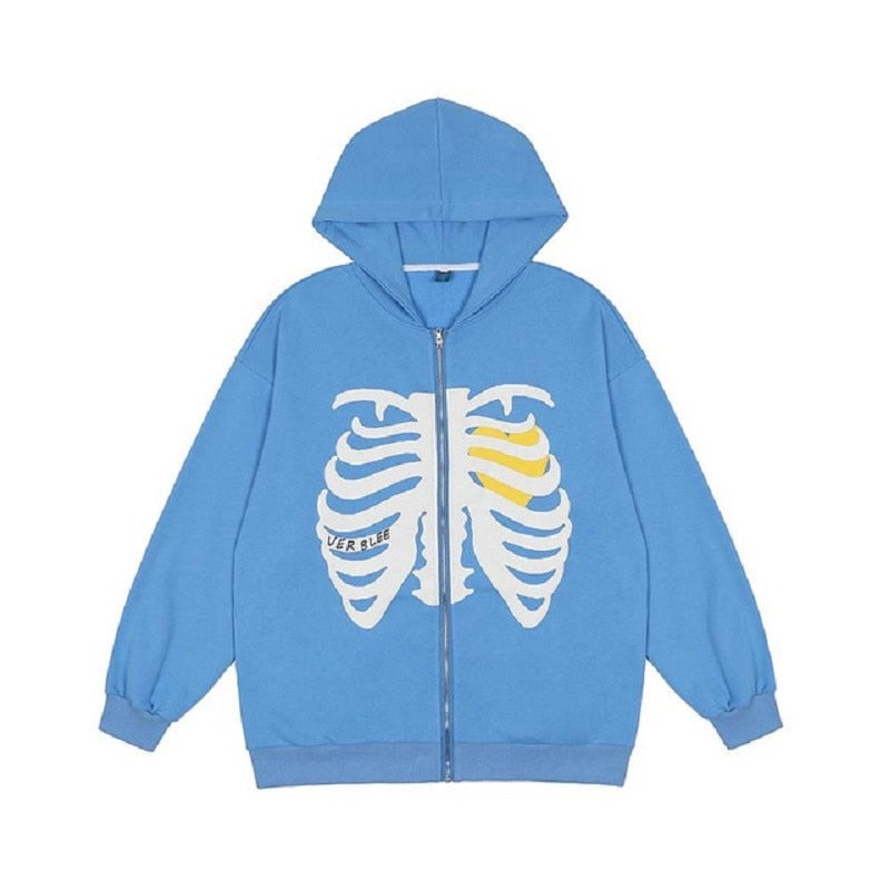 Vintage Angel Print Hoodies