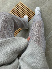 InsY2K Pearl Straight Mop Fall/Winter Pants