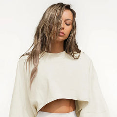 Sports Base Knitted Graphic Summer WomenLong Sleeve T-shirt