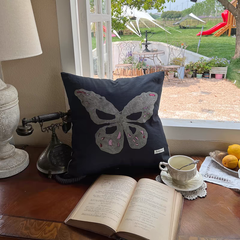 Y2K Butterfly Printed Throw Pillow