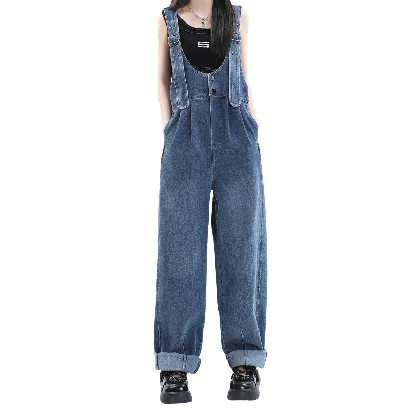 Vintage Harajuku Wide-leg Casual Baggy Hole Streetwear Jeans