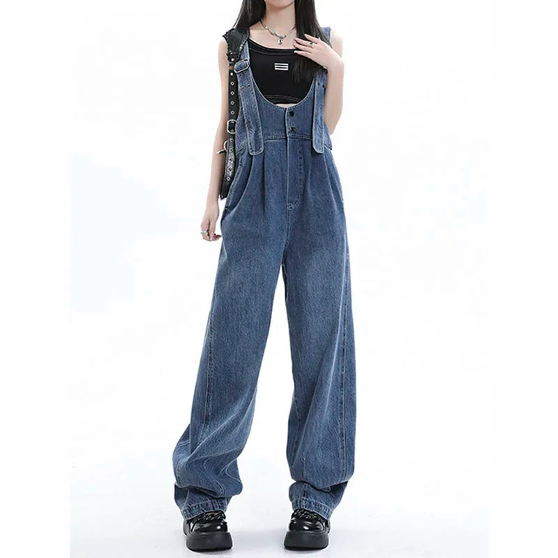 Vintage Harajuku Wide-leg Casual Baggy Hole Streetwear Jeans