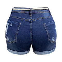 Summer Denim New High Waist Jeans Femme Aesthetic Casual Shorts