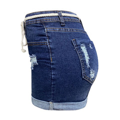 Summer Denim New High Waist Jeans Femme Aesthetic Casual Shorts
