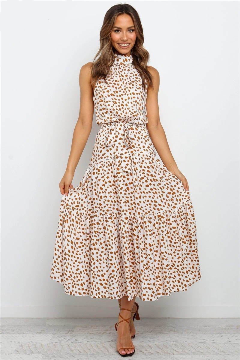 Boho Long A-Line Off Shoulder Elegant Sash Maxi Dress Women