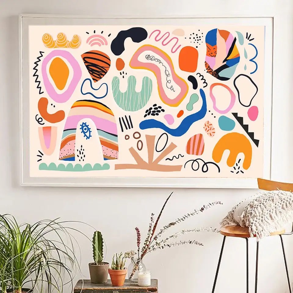 Scribble Art Poster