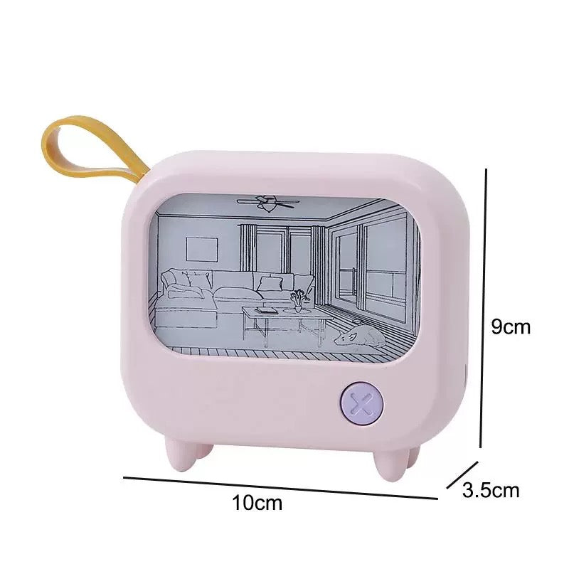 TV Painting Night Light