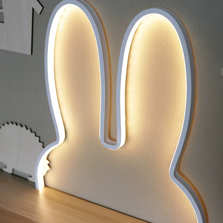 Rabbit Neon LED Night Light
