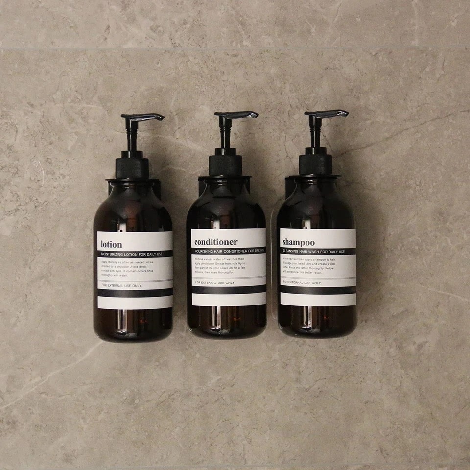 3 Pcs Set Bathroom Dispenser