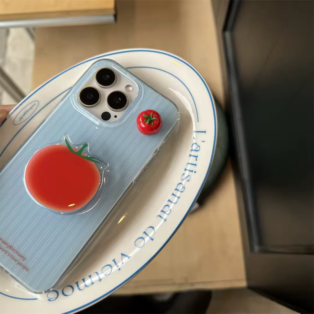 Cute 3D Tomato GripTok