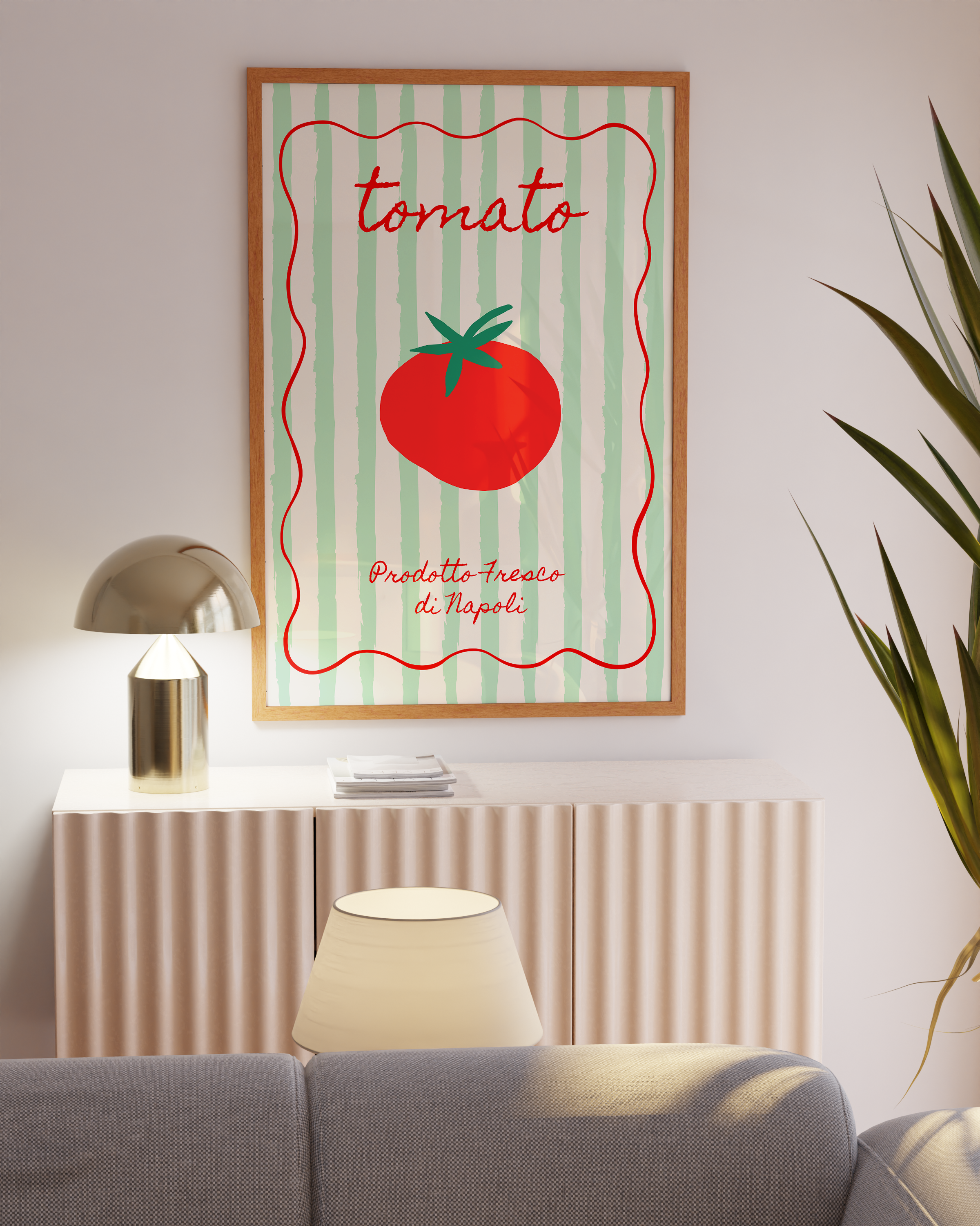 Italian Tomato Poster Set