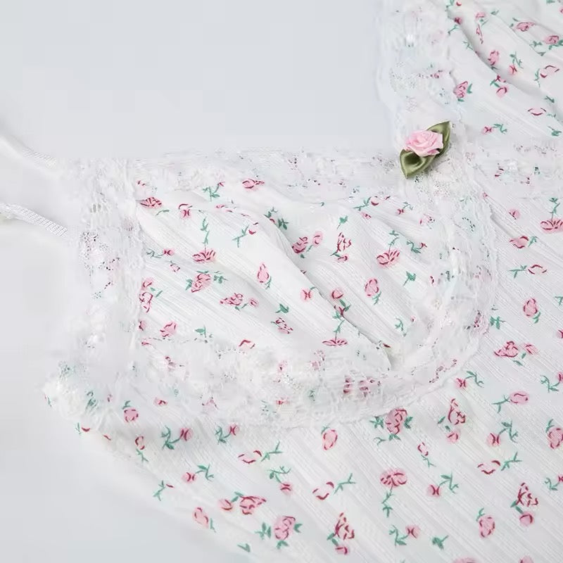 Coquette Floral Lace Bodysuit