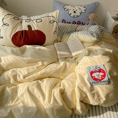 Cute Puppy Cotton Bedding Set
