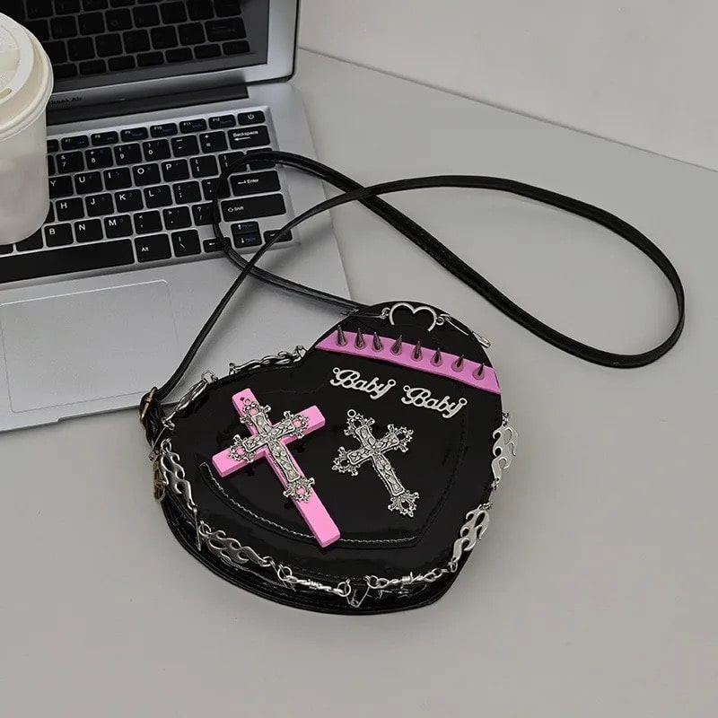 Gothic Heart Bag