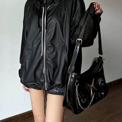 Y2K Gothic Shoulder Bag