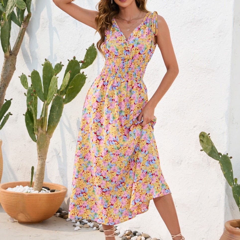 Orchid Boho Maxi Dress