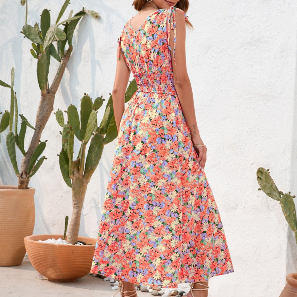 Orchid Boho Maxi Dress